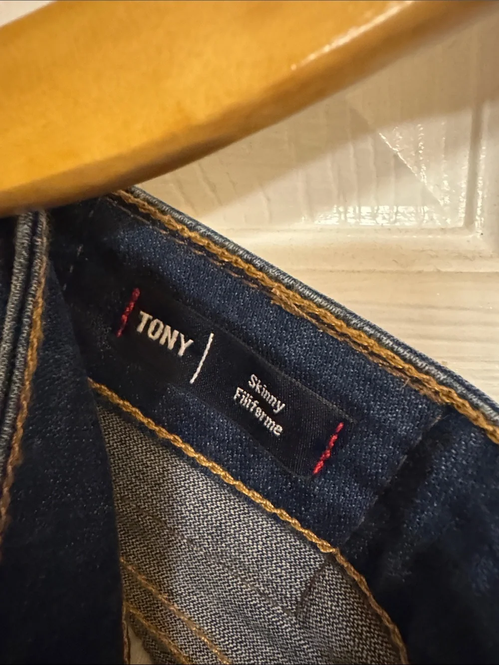True Religion Men's Slim Straight Distressed Indigo Jeans